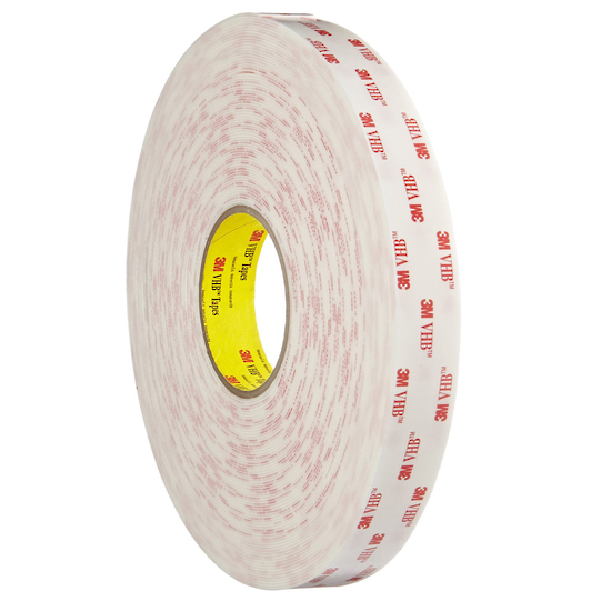 3M VHB Tape 4930, 3M VHB Tape 4932, 3M VHB Tape 4936, 3M VHB Tape 4941, 3M VHB Tape 4943, 3M VHB Tape 4945, 3M VHB Tape 4946, 3M VHB Tape 4947, 3M VHB Tape 4949, 3M VHB Tape 4950,  3M VHB Tape 4951, 3M VHB Tape 4952, 3M VHB Tape 4955, 3M VHB Tape 4956, 3M VHB Tape 4957, 3M VHB Tape 4959, 3M VHB Tape 4979, 3M VHB Tape 4991, 3M VHB Tape 5915, 3M VHB Tape 5925, 3M VHB Tape 5930, 3M VHB Tape 5952, 3M VHB Tape 5958, 3M VHB Tape 5962, 3M VHB Tape RP25, 3M VHB Tape RP45, 3M VHB Tape 4011,3M VHB Tape B23F